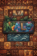 NALU 2027 Full Year Planner - Tiki Edition - Digital